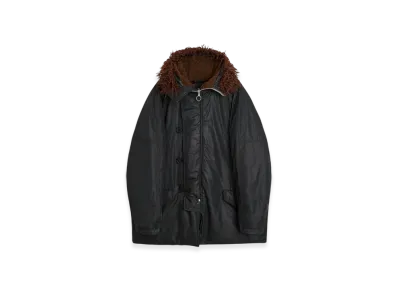 OUR LEGACY Mirage Tech Snorkle Parka "Black Wax"