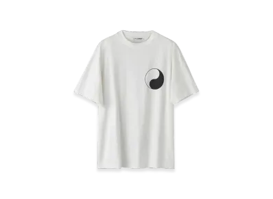 OUR LEGACY Work Shop Box T-Shirt Yin Yang "White"