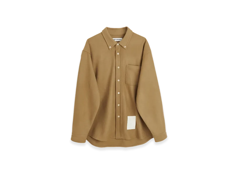 OUR LEGACY Work Shop Shirt Wool Flannel "Camel"