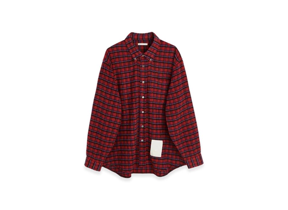 OUR LEGACY Work Shop Shirt Wool Flannel "Plaid"