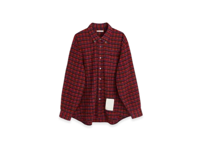 OUR LEGACY Work Shop Shirt Wool Flannel "Plaid"