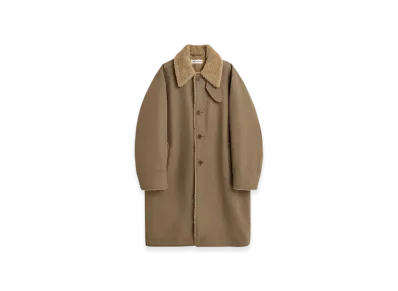 OUR LEGACY Compact Tech Polar Coat "Murkey Clay"
