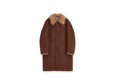 OUR LEGACY Work Shop Polare Coat "Ruggine Herringbone Marrone"