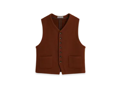 OUR LEGACY Work Shop Gallo Gilet "Ruggine Rosso"