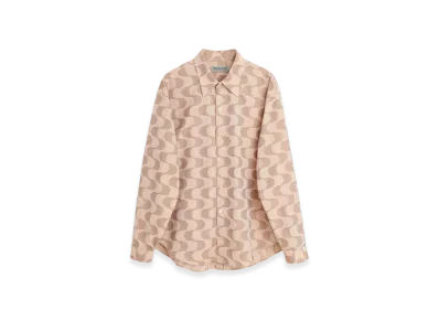 OUR LEGACY Work Shop Garibaldi Shirt "Swirl Amaretto"