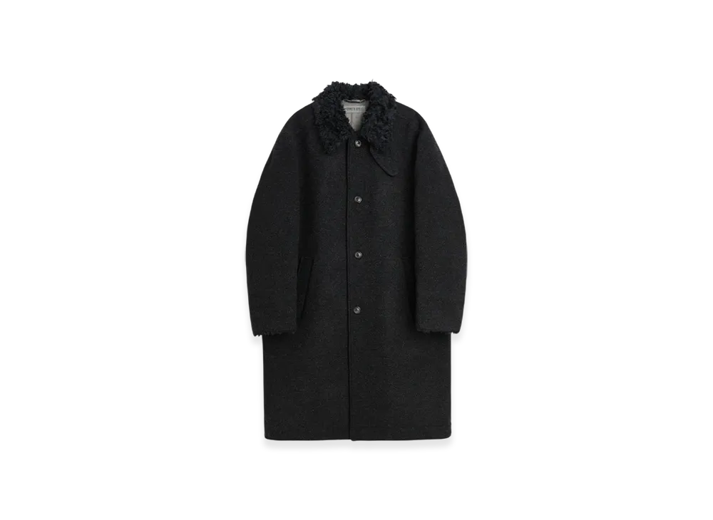 OUR LEGACY Work Shop Polare Coat "Herringbone Carbone"
