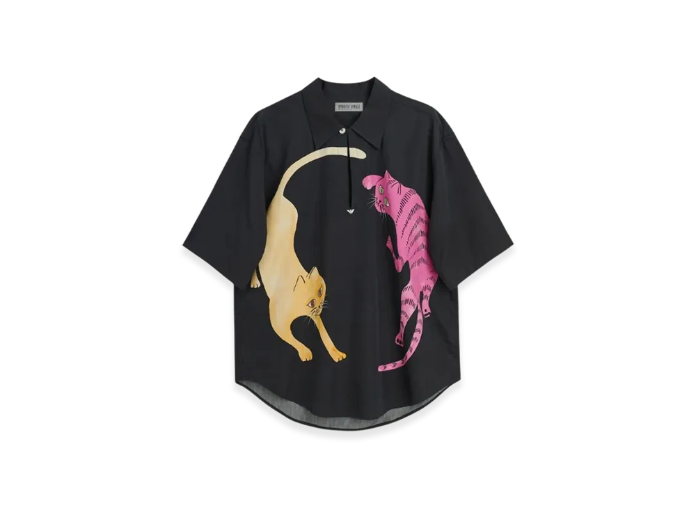 OUR LEGACY Work Shop Pantelleria Shirt "Gioco Dei Gatti Il"