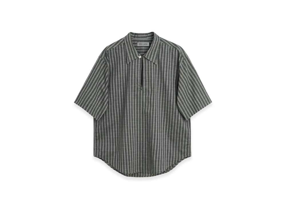 OUR LEGACY Work Shop Pantelleria Shirt "Nero Check Cavolo"
