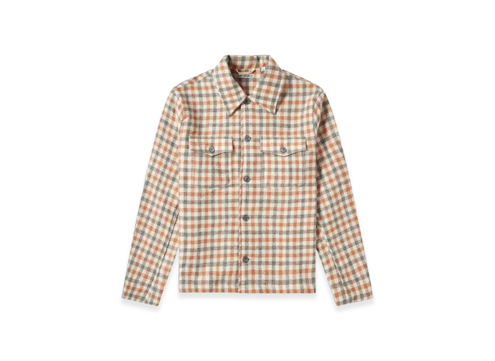 希少 OUR LEGACY コーチジャケット チェック フーディー 2011aw OUR