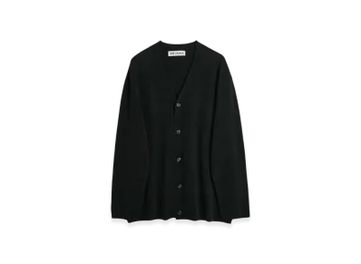 OUR LEGACY Wool Knitted Cardigan "Anthracite Melange"