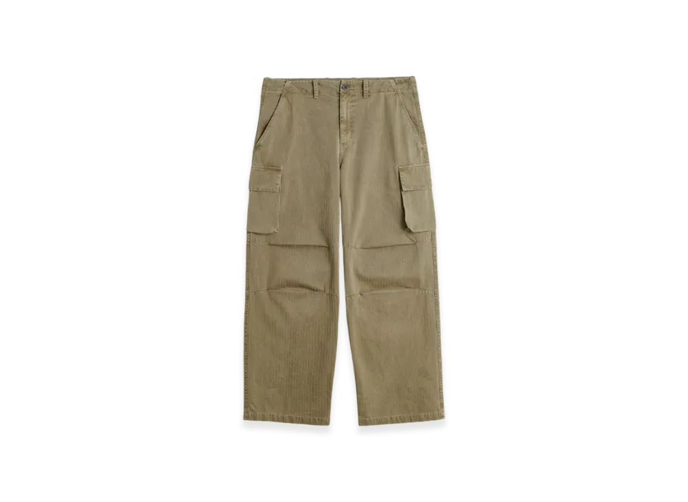 OUR LEGACY Mount Cargo Uniform Herringbone "Olive"