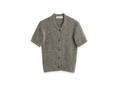 OUR LEGACY Women's Shrunken Shortsleeve Cardigan "Royal"