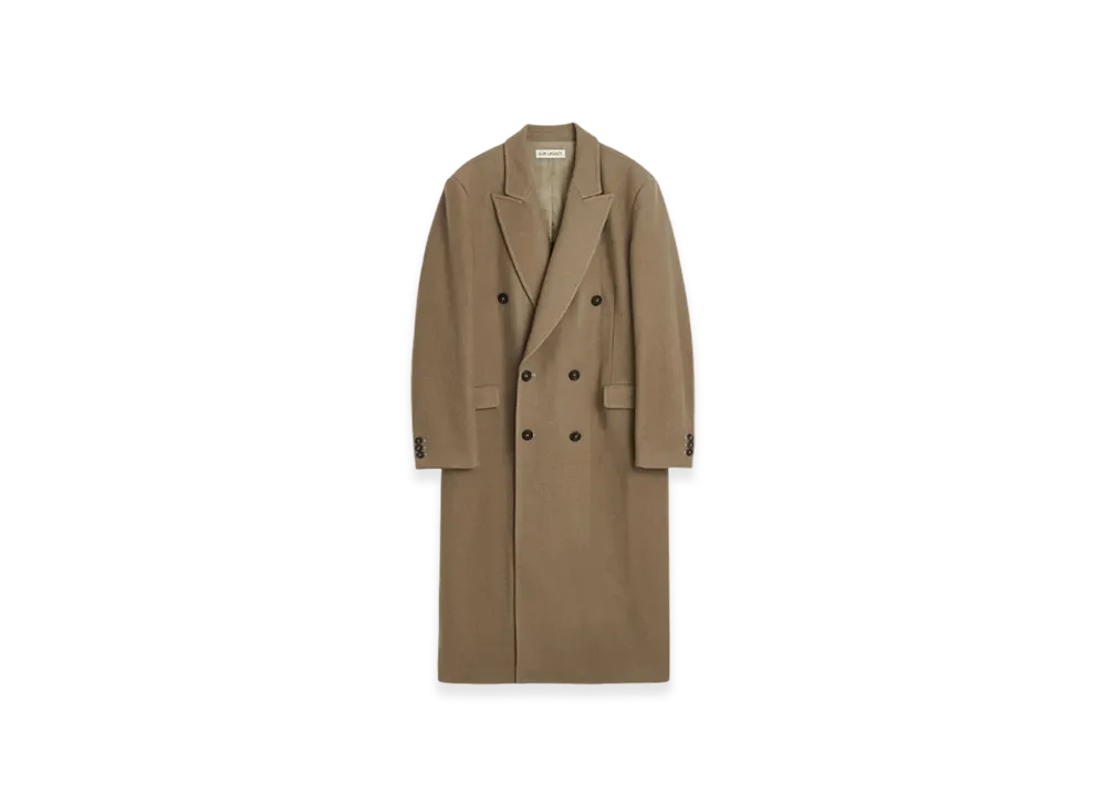 OUR LEGACY Bath Wool Extended Whale Coat "Peafowl"