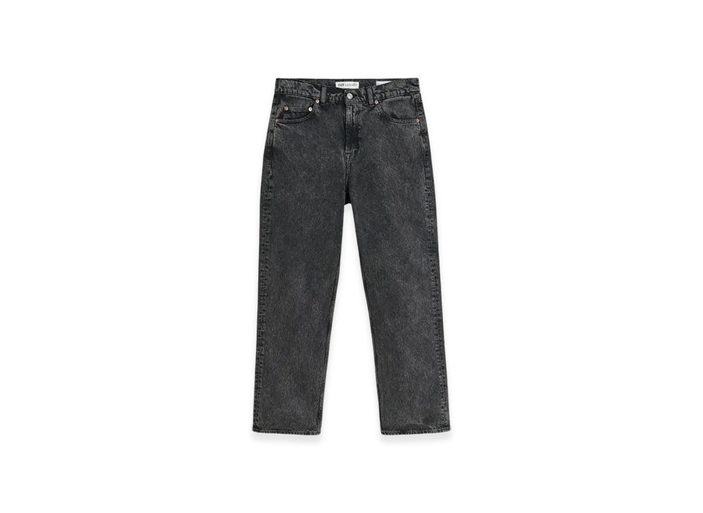 OUR LEGACY Formal Cut Overdyed Chain Twill "Black"