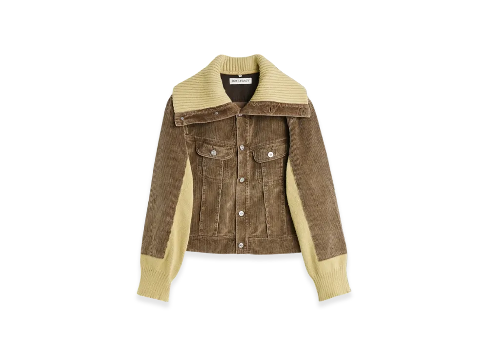 OUR LEGACY Fuse Jacket Enzyme Cord "Brown"