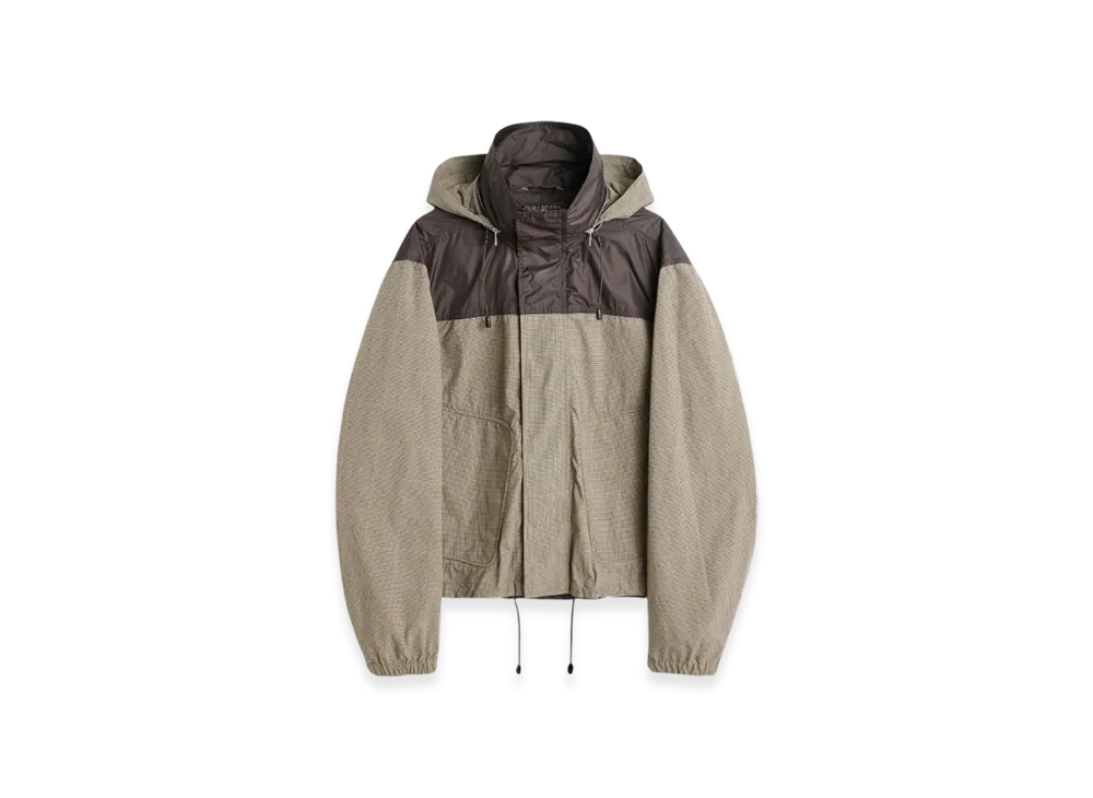 OUR LEGACY Shigatsu Bukhansan Check Cordura Cotton Jacket Beige "Beige Brown"