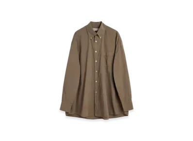 OUR LEGACY Borrowed BD Shirt "Brown"