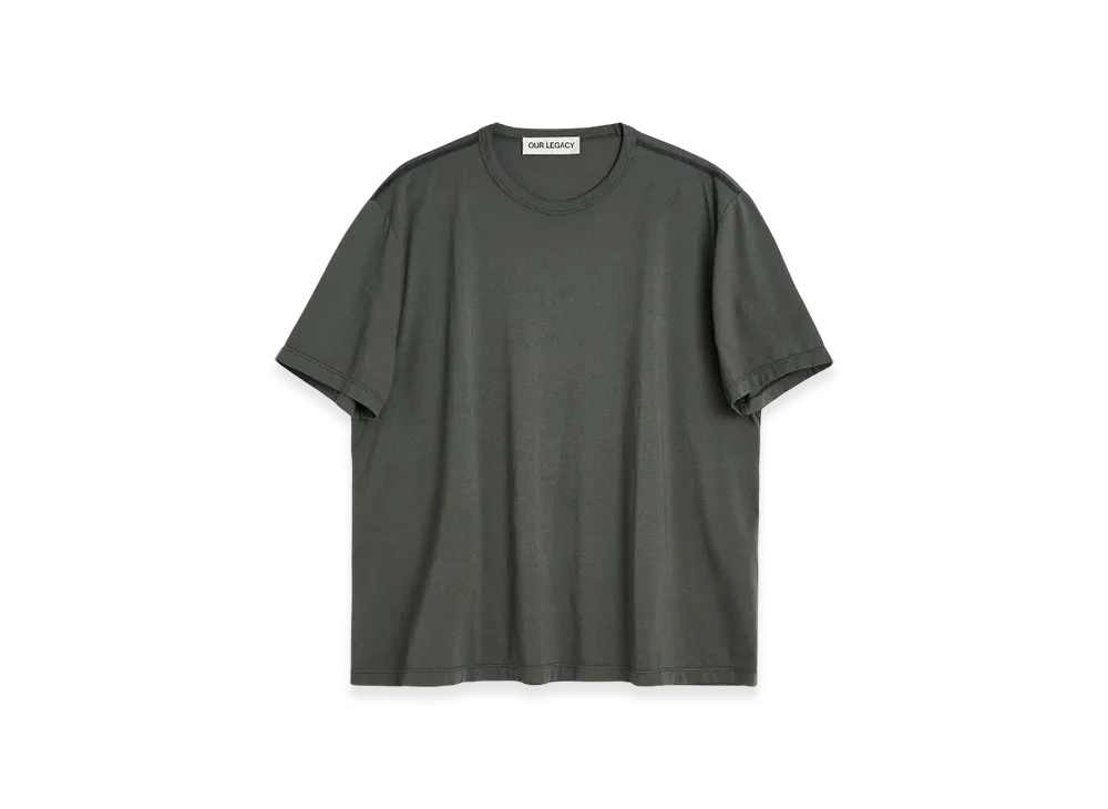 OUR LEGACY New Box T-Shirt "Charcoal"