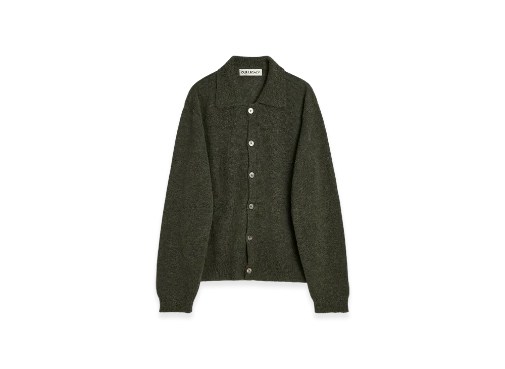 OUR LEGACY Evening Polo "Olive"