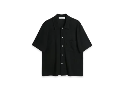 OUR LEGACY Box Shirt Shortsleeve "Black"