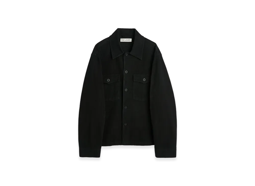 OUR LEGACY Evening Coach Jacket "Black"