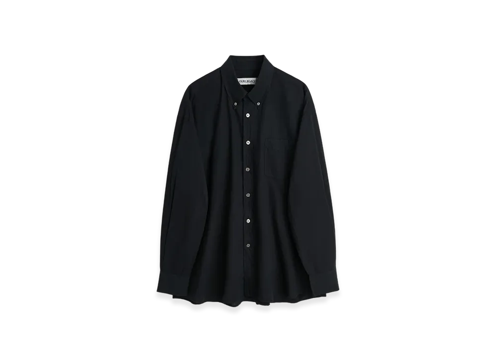 OUR LEGACY Borrowed BD Shirt "Black"