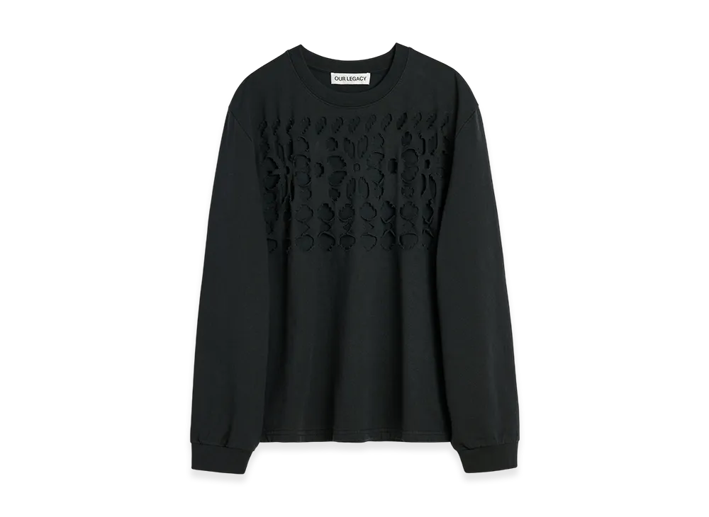 OUR LEGACY Tour Longsleeve "Cut Fairisle Ink Band Jersey"