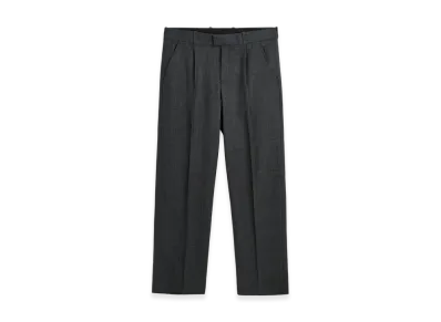 OUR LEGACY Slack Trouser "Smoke Grey Micro Herringbone"