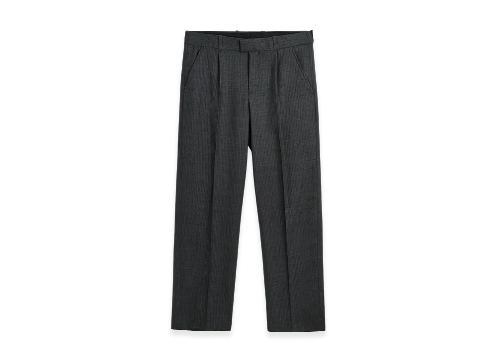 OUR LEGACY Slack Trouser "Smoke Grey Micro Herringbone"