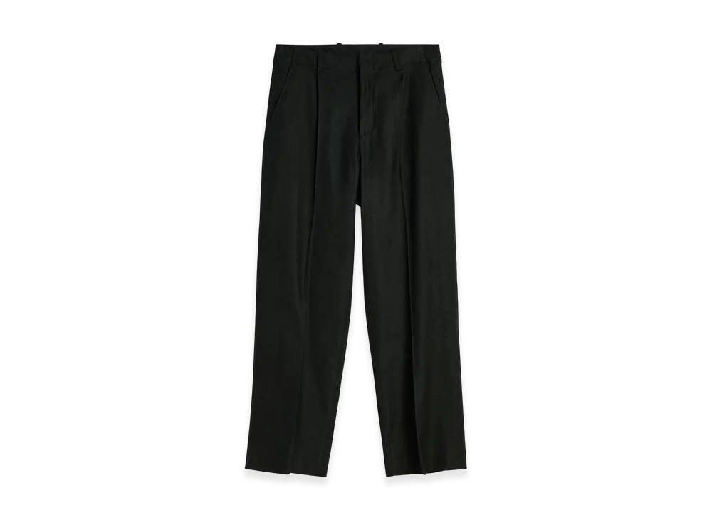 OUR LEGACY Borrowed Chino "Coal Black Link Stripe Weave"