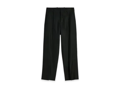 OUR LEGACY Borrowed Chino "Coal Black Link Stripe Weave"