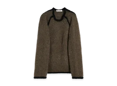 OUR LEGACY Rider Roundneck "Steel Mohair"