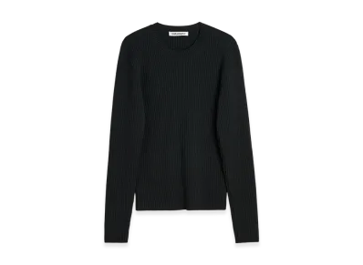 OUR LEGACY Compact Roundneck "Off Black Rustic Merino"