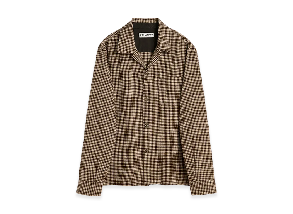 OUR LEGACY Heusen Shirt "Endino Flannel Check"