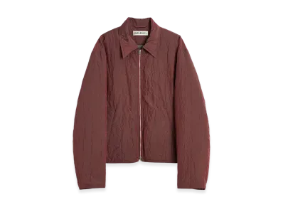 OUR LEGACY Slight Jacket "Shining Cherry Crinkle Solaro"