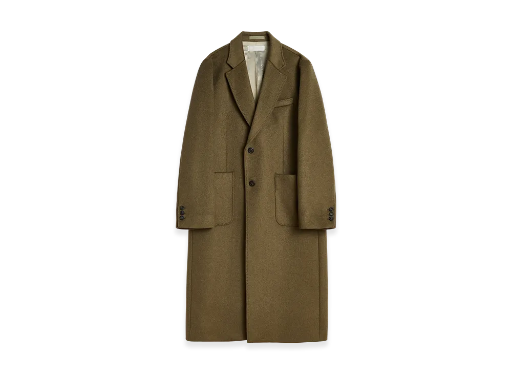 OUR LEGACY Robe Overcoat "Disruptive Moss Kilo Melton"