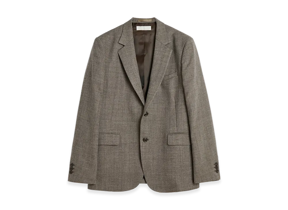 OUR LEGACY Ceremony Blazer "Brown Natural Herringbone"