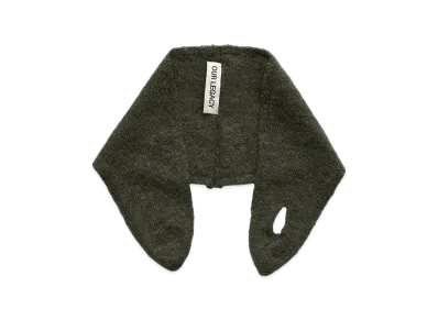 OUR LEGACY Miniature Scarf "Moss Green Fuzzy Alpaca"