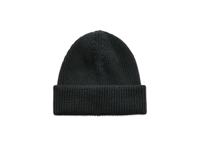 OUR LEGACY Knit Hat "Off Black Rustic Merino"