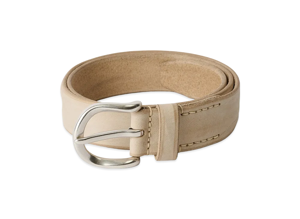 OUR LEGACY 3.5cm Belt "Chalky White Leather"