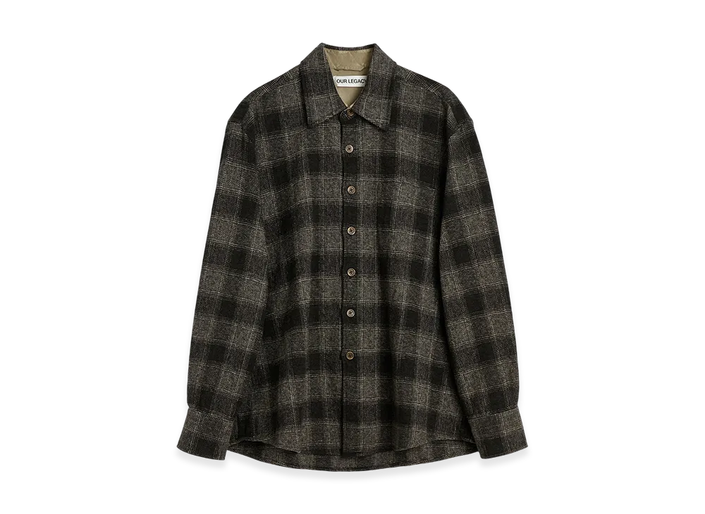 OUR LEGACY Above Shirt "Oakland Low Twist Check"