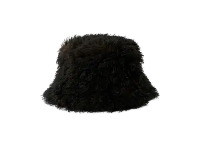 OUR LEGACY Bucket Hat "Ombre Brown Hairy Wool"