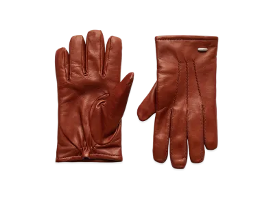 OUR LEGACY His Gloves "Amber Brown Nappa"