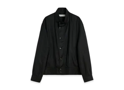 OUR LEGACY Mock Bomber "Draping Black Lyocell"