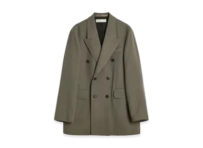 OUR LEGACY Sharp Db Blazer "Double Grey Weave Wool"