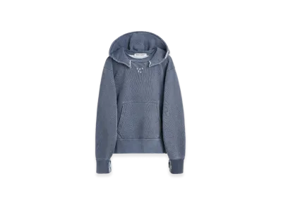 OUR LEGACY Relic Hoodie "Blue 1000 Points Print"