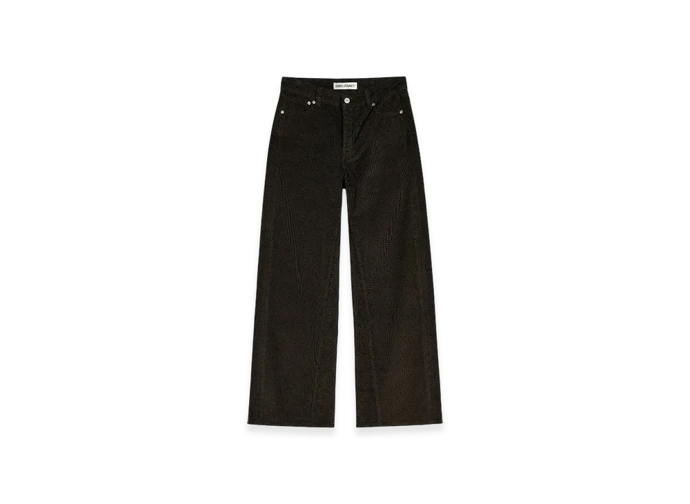 OUR LEGACY Treble Cut "Dark Brown Twill Cord"