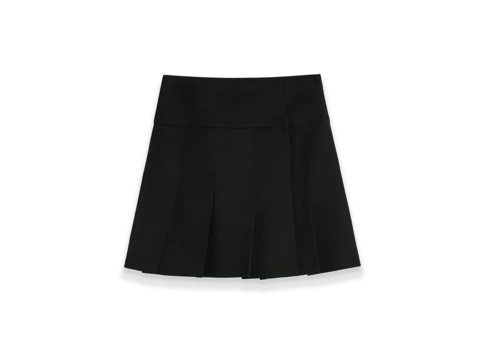 OUR LEGACY Girdle Skirt "Coarse Black Gabardine"