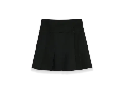 OUR LEGACY Girdle Skirt "Coarse Black Gabardine"