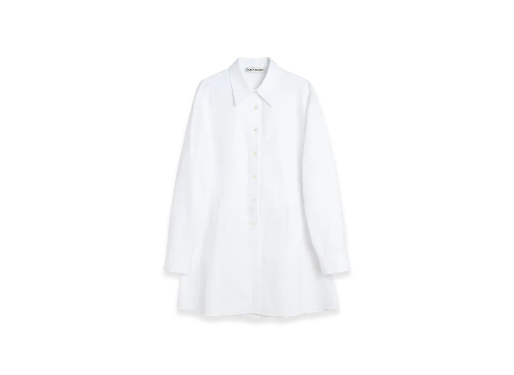 OUR LEGACY Theater Shirt "Winter Bouquet Super Poplin"